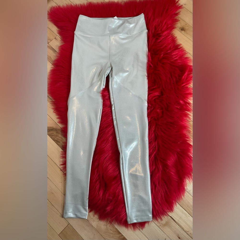 πππASOS METALLIC LEGGINGS (made small) - Picture 1 of 7